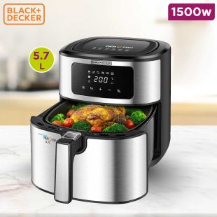 1500W Digital Air Fryer 5.7L by Black + Decker