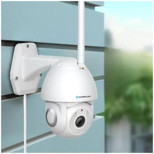 Powerology 3MP 4G SIM Smart Outdoor Waterproof Camera