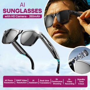 AI Sunglasses with HD Camera