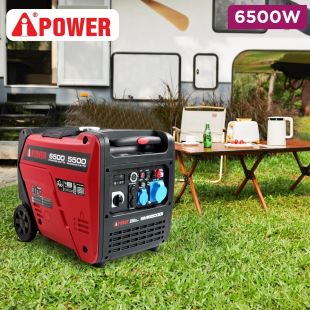AiPower 6500W Ultra Silent Inverter Generator