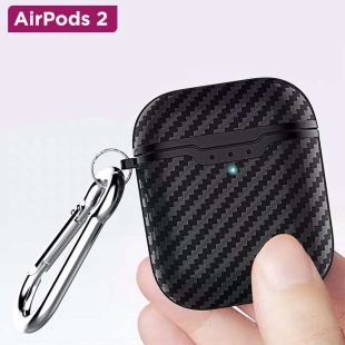 Carbon Fiber Style AirPods 2 Protective Case