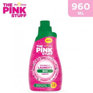 The Pink Stuff - Miracle Laundry Bio Liquid 32 Washes 960 ml