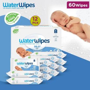 Sensitive Baby Wipes 12 x 60 Sheet by Water Wipes