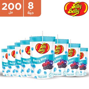 جيلي بيلي - عصير فاكهة التوت الأزرق 8 × 200 مل