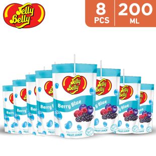 Jelly Belly - Berry Blue Fruit Juice 8 x 200ml