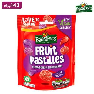 حلوي راونتريز فروت فراوله وكشمش اسود 143 جم