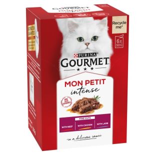 Gourmet Mon Petit Beef, Chicken & Lamb 6×50g