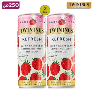 شاي تويننجز الفوار المنعش 2 × 250 مل