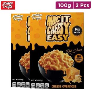 Golden Crafts Mac It Cheesy Easy Cheese Overdose 100g x 2