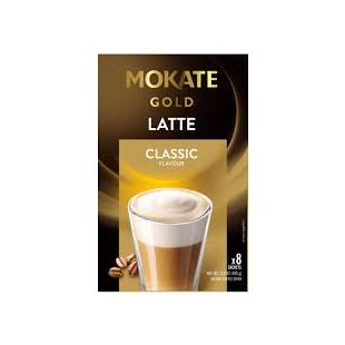 Mokate Gold Cappuccino Latte Classic Flavour (8x12.5g) 100g