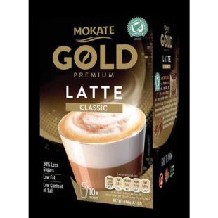 Mokate Gold Cappuccino Latte Classic Flavour (8x12.5g) 140g
