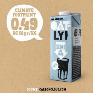 Oatly Oat Drink Long Life 1L – Semi