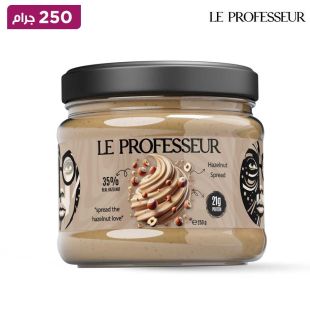لي بروفيسور كريمة شوكولاتة بيضاء بالبندق – 250 جم