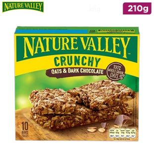 Nature Valley Crunchy Oats & Dark Chocolate 5 x 42g (210g)