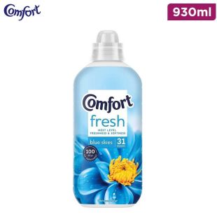Comfort fabric conditioner 31 wash blue skies 930 ml