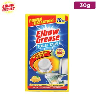 Elbow grease toilet tablets 10 x 30g - lemon