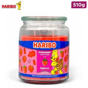 Scented Candle Haribo Strawberry Happiness - 510g