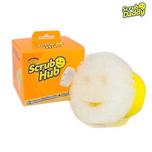 Scrub Hub – 1 Pc + Scrub Daddy White – 1 Pc