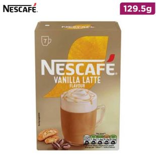 NESCAFE Latte Vanilla Sachets 129.5 g