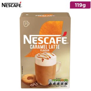 NESCAFE Latte Caramel Sachets 119 g