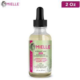 Mielle Rosemary Mint Scalp & Hair Strengthening Oil 2oz Light