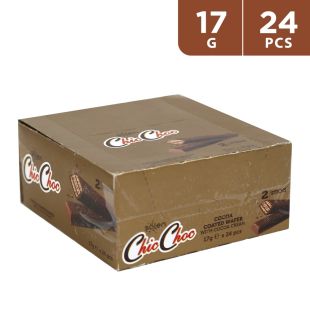 Chic Choc Cocoa Coated Wafer 24 x 17 g