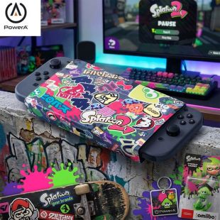 Protective Cover for Nintendo Switch with Splatoon 2 Design by PowerA