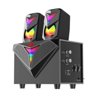 سماعات ألعاب ستيريو مع مضخم صوت وإضاءة RGB من Redragon