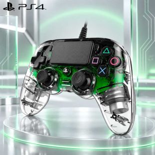 Nacon Transparent Wired Compact Controller for PS4