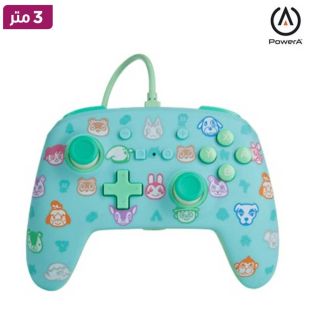 وحدة تحكم سلكية Nintendo Switch بمنفذ صوت وكيبل 3 أمتار من PowerA