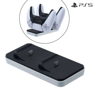 قاعدة شحن مزدوجة لوحدات تحكم PS5 من Dobe
