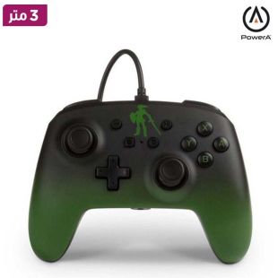 وحدة تحكم سلكية Nintendo Switch بتصميم Link Fade من PowerA
