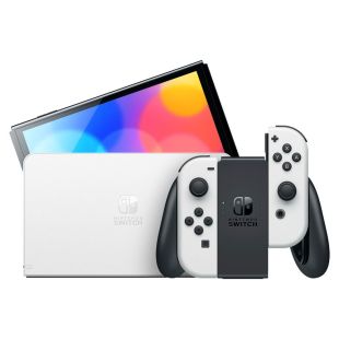 جهاز ألعاب Nintendo Switch OLED سعة 64 جيجابايت