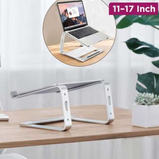 Aluminum Laptop and Tablet Stand 11–17 Inch by Lumi