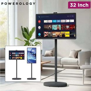 Powerology Banf 32-inch Portable Smart Monitor