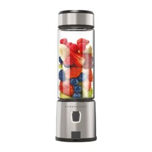 خلاط وعصارة محمولة 450 مل 126 واط مع 6 شفرات من Powerology