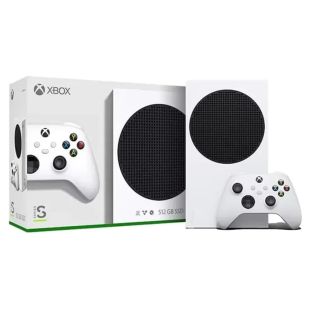 جهاز ألعاب Xbox Series S بسعة تخزين SSD 512 جيجا بايت ودعم حتى 120 إطار/ثانية من XBOX