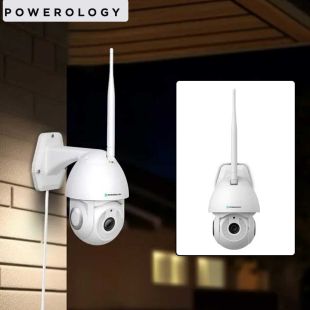 Powerology 3MP 4G SIM Smart Outdoor Waterproof Camera