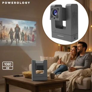 Powerology VisionArc Portable Smart Android Projector 1080P
