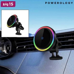شاحن Qi2 MagSafe سريع بقوة 15 واط من Powerology