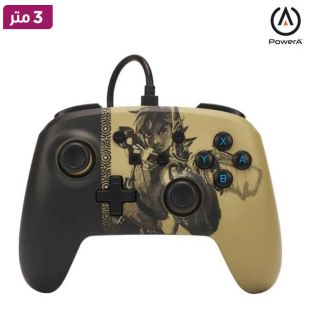 وحدة تحكم سلكية لجهاز Nintendo Switch بمنفذ صوت 3.5 مم من PowerA
