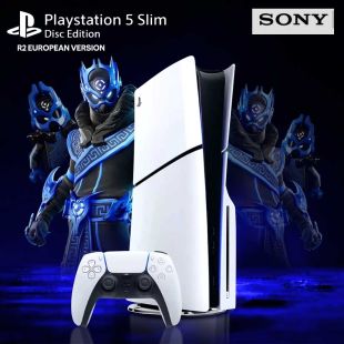 جهاز بلاي ستيشن 5 النحيف إصدار سي دي- النسخة الأوروبية R2 من Sony