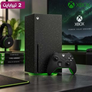 جهاز ألعاب Xbox Series X إصدار Galaxy Black الخاص 2 تيرابايت - عروض شيييل الكويت