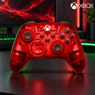 وحدة تحكم لاسلكية Xbox إصدار Pulse Cipher الخاص مع بلوتوث ومنفذ USB-C من XBOX