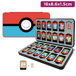 Nintendo Switch 2 Game Card Organizer 24 Cards
