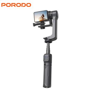 Gimbal Stabilizer for Phones and Cameras with Detachable Light by Porodo