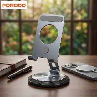 Porodo 360 Degree Rotating Mobile and Tablet Stand