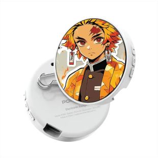 شارة ديجتال Robo Tag Badge Magic Pro شاشة HD دائرية 4.7 سم من Porodo