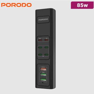 Porodo 85W Multi-Port USB Charging Hub