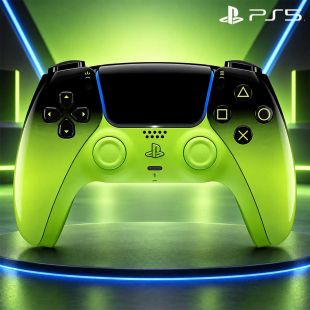 وحدة تحكم لاسلكية Sony DualSense لجهاز PS5 - Remix Green من Sony